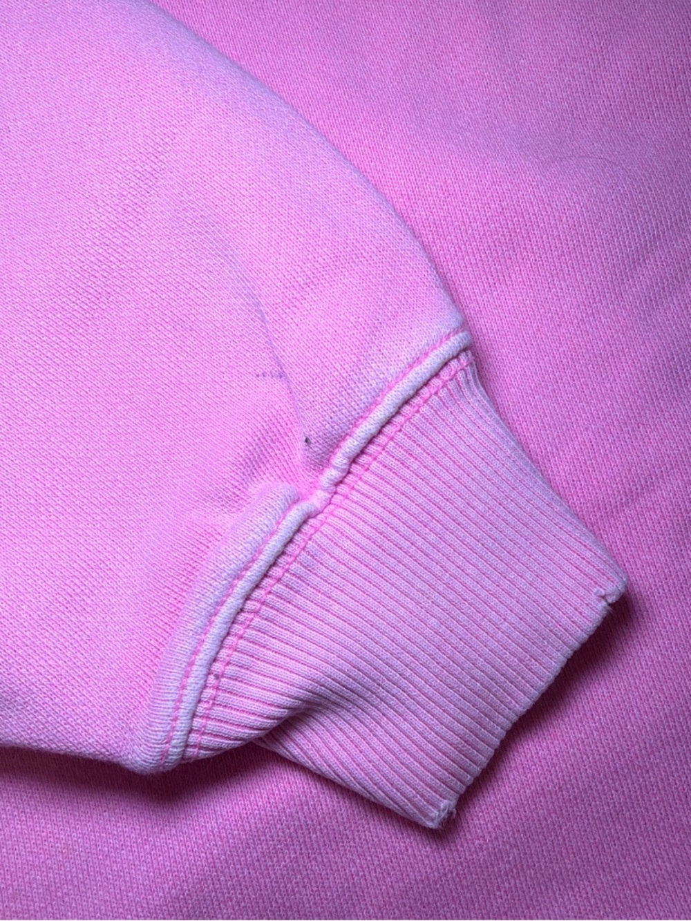 Aerie Pink Oversized Sweatshirt Crewneck Cozy Lounge Top Size M - Picture 4 of 5